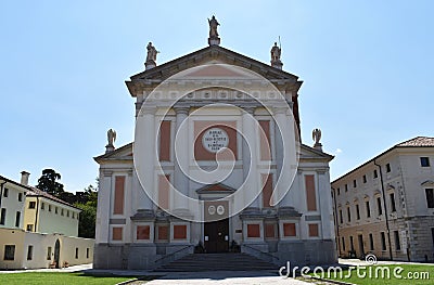 The Cathedral of Castelfranco Veneto. Treviso, Italy Stock Photo