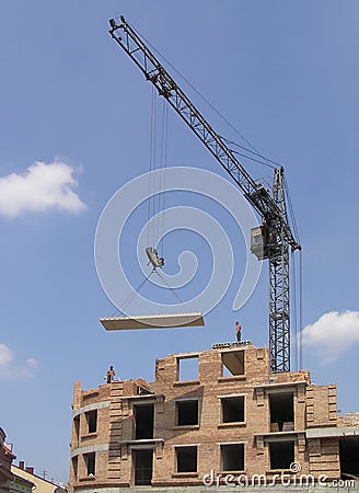 Tower crane Stock Photo