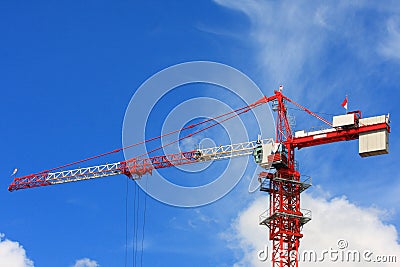 Tower Crane Stock Photo