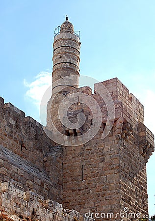 Tower of David Stock Photo