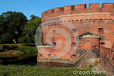 Tower Dona in Kaliningrad Stock Photo