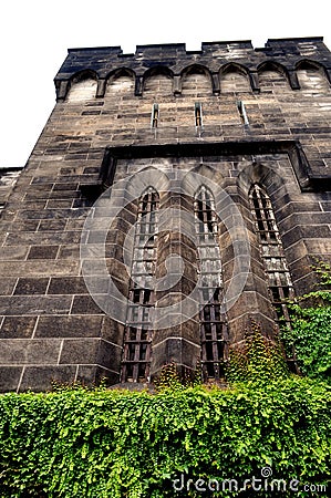 The Tower at Eastern State Penitentiary Stock Photo