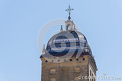 Tower of the Hospital de Santiago, Ubeda, Jaen, Spain Stock Photo