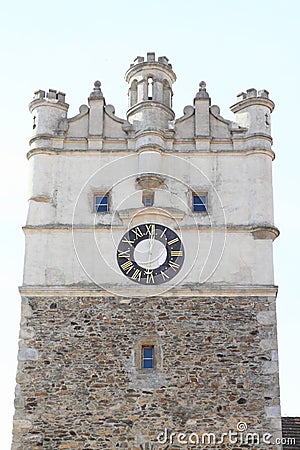 Tower In Jihlava Stock Photo