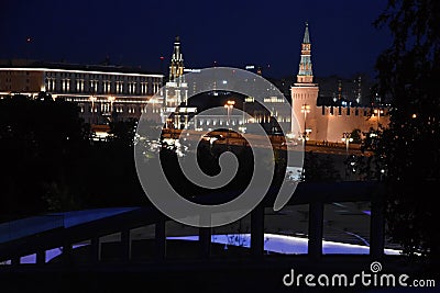 Tower of Kremlin in Moscow Stock Photo