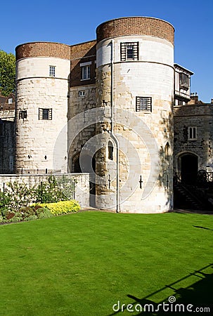 Tower of london castle tourism Stock Photo