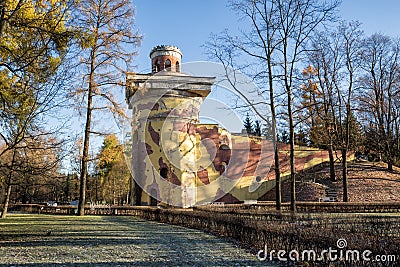 Tower Ruin Editorial Stock Photo