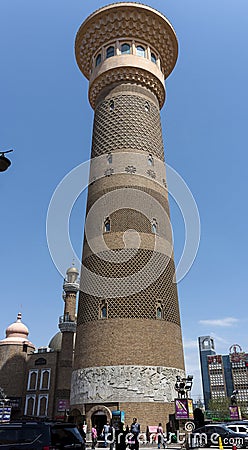 Tower of silk road Editorial Stock Photo