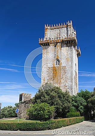 Tower Torre de menagem in Beja Stock Photo