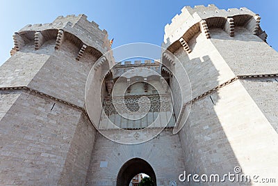 Towers of Serranos Stock Photo