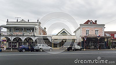Town of Braidwood, NSW, Australia Editorial Stock Photo