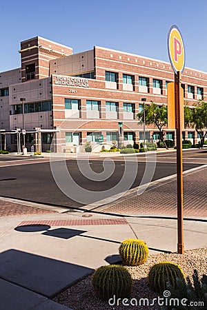 Town Center Medical Plaza Editorial Stock Photo