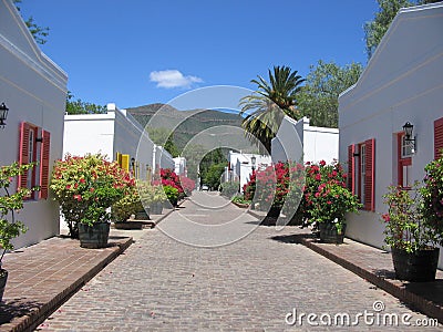 The town of Graaff-Reinet, South Africa Stock Photo