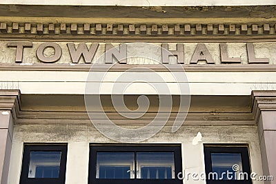 Town Hall Stock Photo