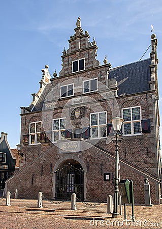 The Town Hall of De Rijp, Netherlands Stock Photo