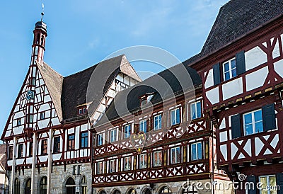 Town hall of Forchheim Stock Photo