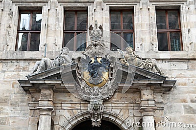 Town Hall, Nuremberg Stock Photo