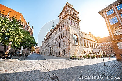 Town hall in Nurnberg, Germany Stock Photo