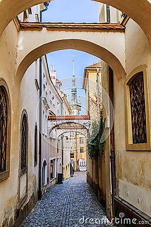 Town hall, Olomouc, Moravia Stock Photo