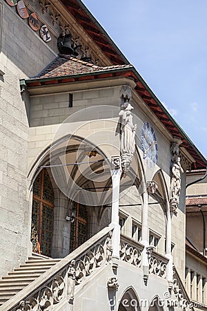 Rathaus, Bern, Switzerland Stock Photo