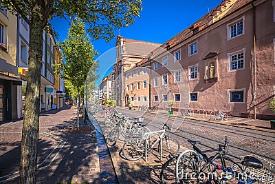 Town of Kehl street view Stock Photo