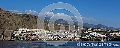 Town of Los Gigantes Stock Photo