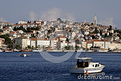 Town Mali Losinj, Croatia Stock Photo