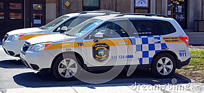 Town of Mount Royal Public Security`s NEW Supervisor Unit 709, Editorial Stock Photo