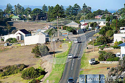 Town of Penneshaw Stock Photo