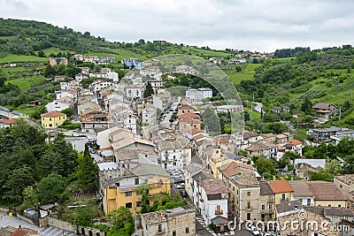 Town of Roccascalegna Stock Photo