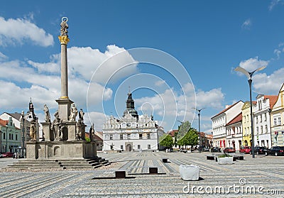 Town Stribro, Western Bohemia, Czech republic Stock Photo