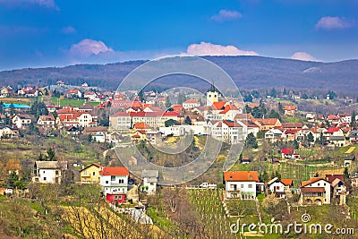Town of Sveti Ivan Zelina Stock Photo