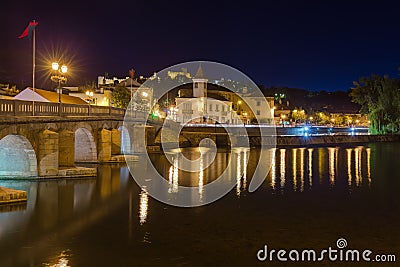 Town Tomar - Portugal Stock Photo