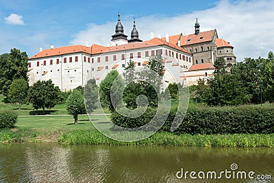 Town Trebic, Czech republic Stock Photo