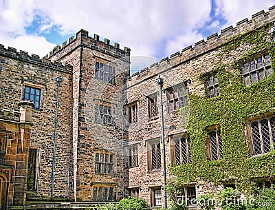 Towneley Hall in Burnley Lancashire Editorial Stock Photo