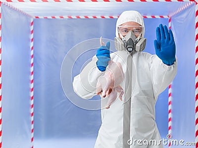 Toxic food Stock Photo