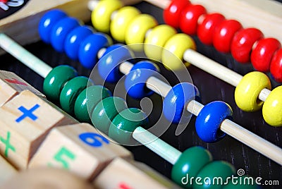 Toy Abacus 2 Stock Photo