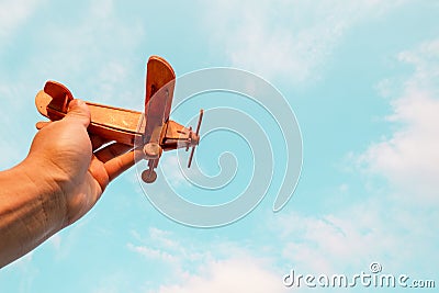 An inspiration of travel and dreams Stock Photo