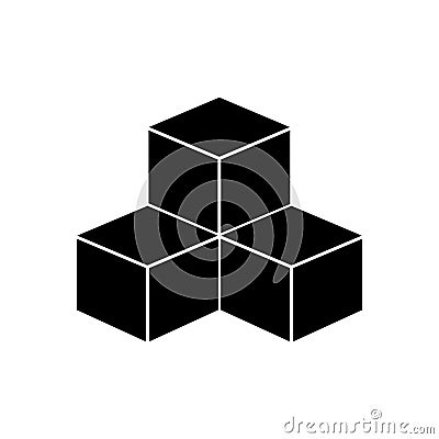 toy blocks icon vector Vector Illustration