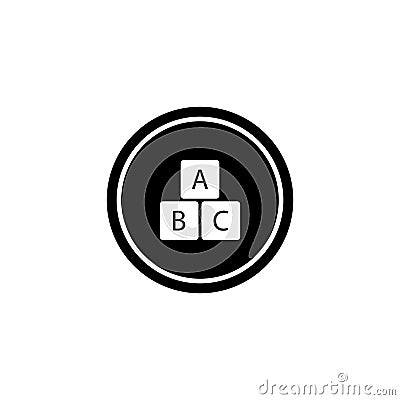 toy blocks icon vector Vector Illustration