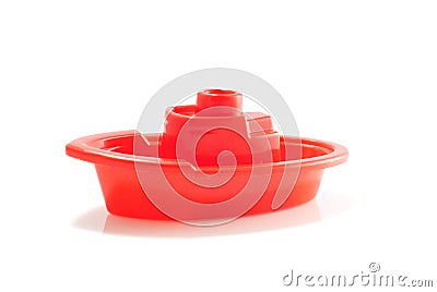 Toy boat Stock Photo