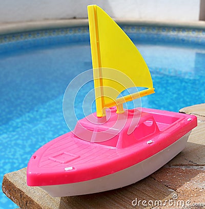 toy boat royalty free stock photography - image: 25596617