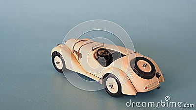 TOY CAR BMW 328 BY SCHUCO Editorial Stock Photo