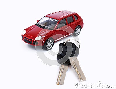 Toy car model Stock Photo