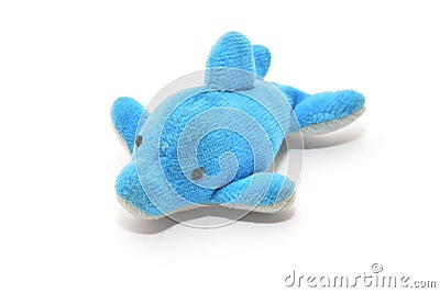 Toy dolphin Stock Photo