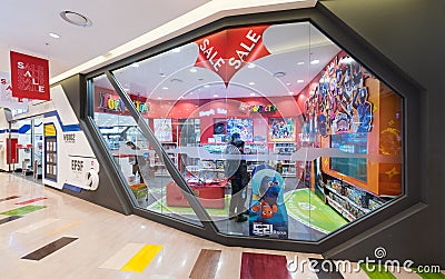 Toy Factory store at Hyundai IPark mall, Seoul Editorial Stock Photo