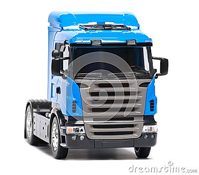 Toy heavy truck Stock Photo