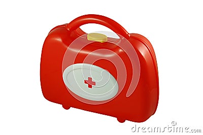 Toy Medical suitcase Editorial Stock Photo