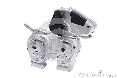 Toy Robot Dog Stock Photo