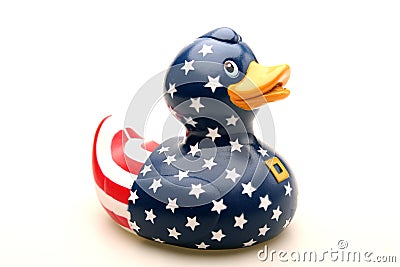 Toy Rubber Duck Stock Photo